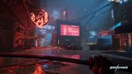 Beautiful visuals in Ghostrunner (Image via One More Level and Slipgate Ironworks)